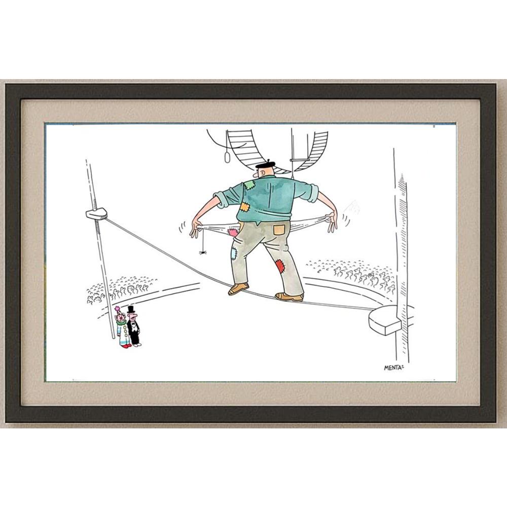 Luis Tarres 29x21cm Orijinal Karikatür BOD02517