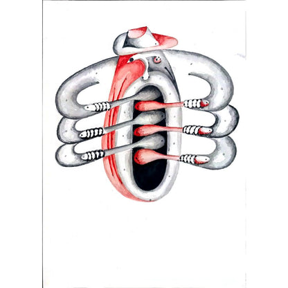 Kypunekcek Jrenj 29x21cm Orijinal Karikatür BOD02518