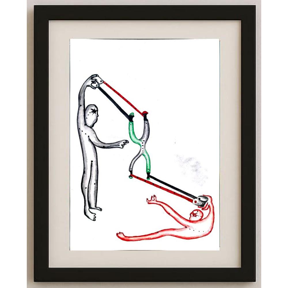 Kypunekcek Jrenj 29x21cm Orijinal Karikatür BOD02519