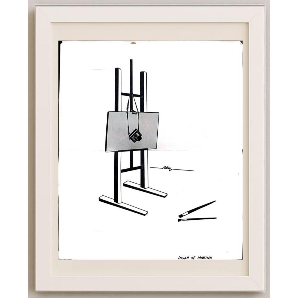 Eyyubov Natig 100x60cm Orijinal Karikatür BOD02522