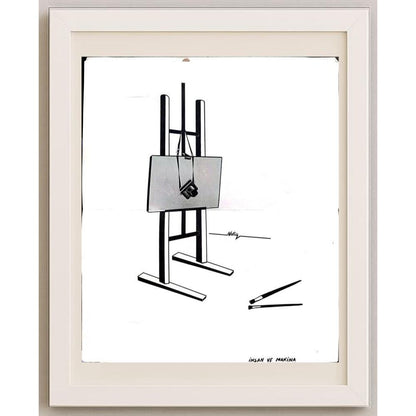 Eyyubov Natig 100x60cm Orijinal Karikatür BOD02522