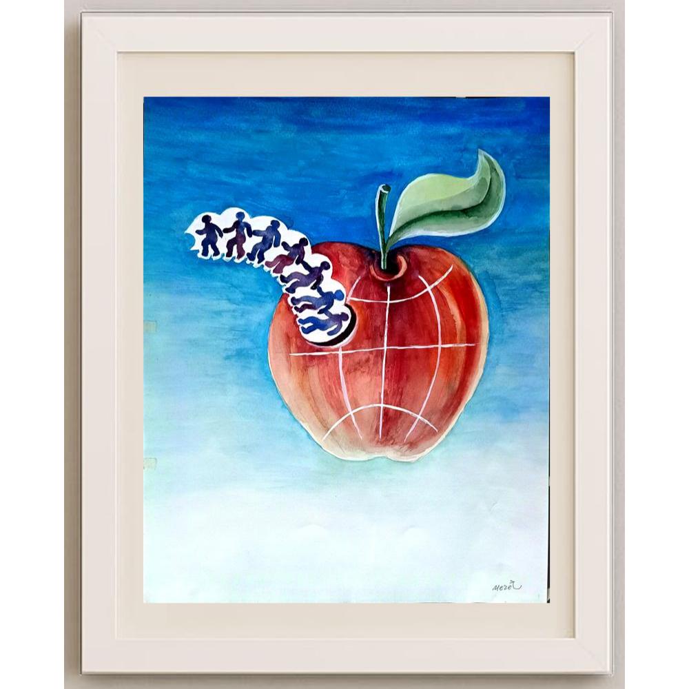 Meret Klıçev 43x33cm Orijinal Karikatür BOD02527