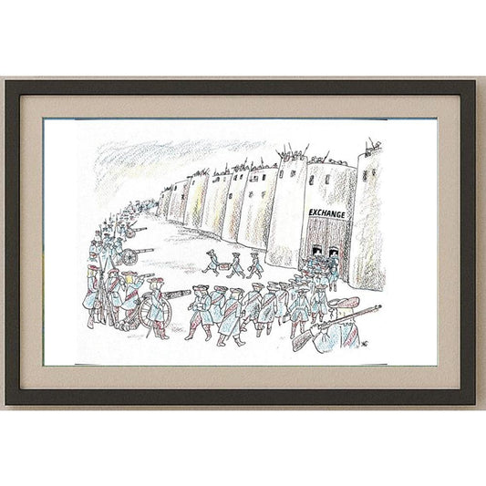 Salijan Yımgırçıyev 29x21cm Orijinal Karikatür BOD02535