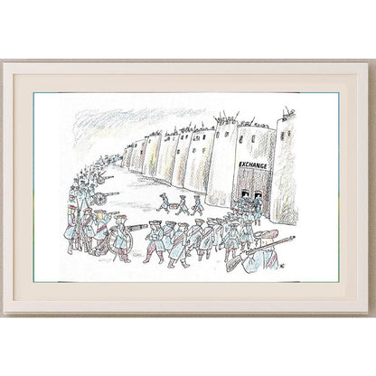 Salijan Yımgırçıyev 29x21cm Orijinal Karikatür BOD02535