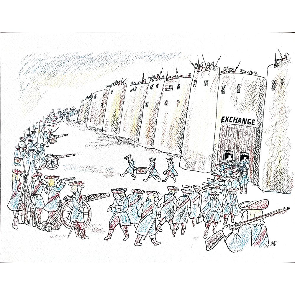 Salijan Yımgırçıyev 29x21cm Orijinal Karikatür BOD02535