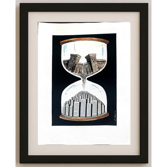 Hafız Nesiroğlu 43x30cm Orijinal Karikatür BOD02549