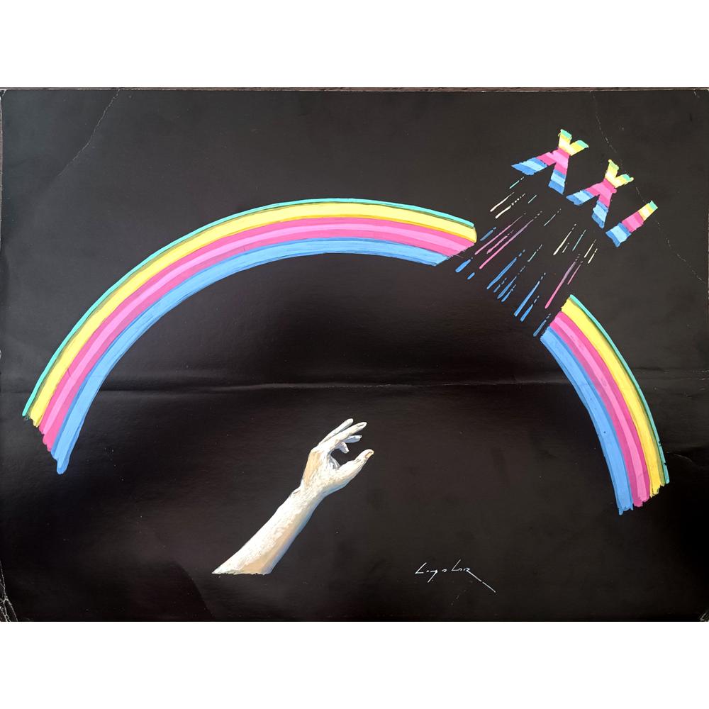 Luka Lagator 43x30cm Orijinal Karikatür BOD02558