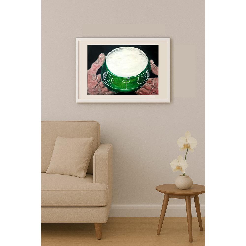 Chaistal Boll 43x30cm Orijinal Karikatür BOD02559