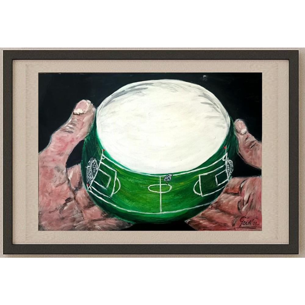 Chaistal Boll 43x30cm Orijinal Karikatür BOD02559