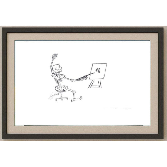 Hossin Karımi 29x21cm Orijinal Karikatür BOD02568