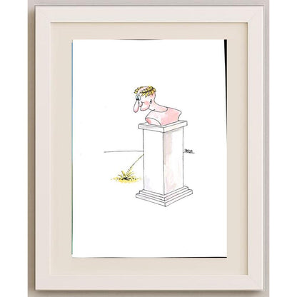 Winfried Besslich 29x21cm Orijinal Karikatür BOD02573
