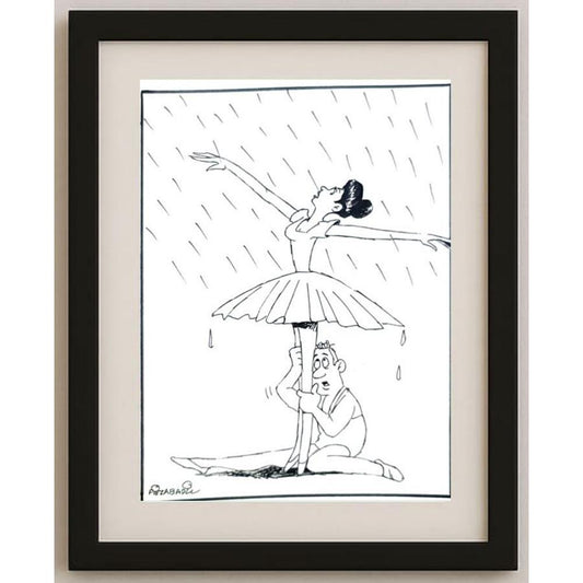 Mohammed Fiezabadi 29x21cm Orijinal Karikatür BOD02583