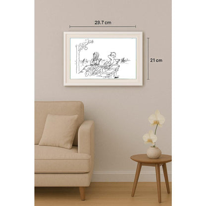 Branko Premuzic 29x21cm Orijinal Karikatür BOD02636