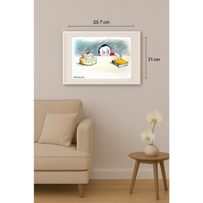 Chernyskev Nickolay 29x21cm Orijinal Karikatür BOD02653
