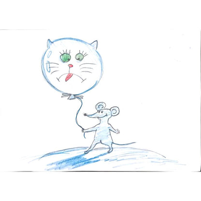 Mukhametrakhimova Veronica 29x21cm Orijinal Karikatür BOD02656