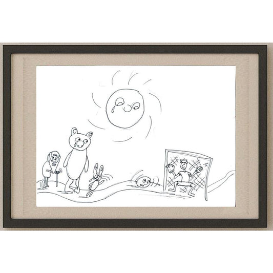 Bulkin Andrew 29x21cm Orijinal Karikatür BOD02660