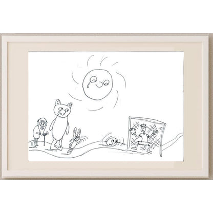 Bulkin Andrew 29x21cm Orijinal Karikatür BOD02660