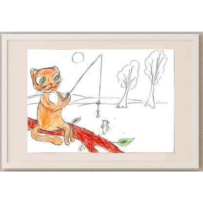 Kovyaking Alice 29x21cm Orijinal Karikatür BOD02665