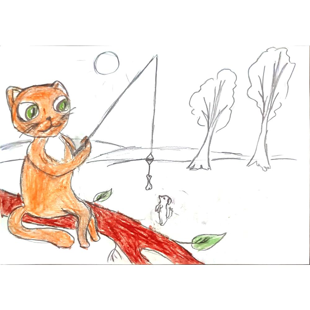 Kovyaking Alice 29x21cm Orijinal Karikatür BOD02665
