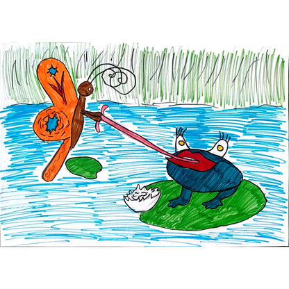 Yulia Chastuhind 29x21cm Orijinal Karikatür BOD02666