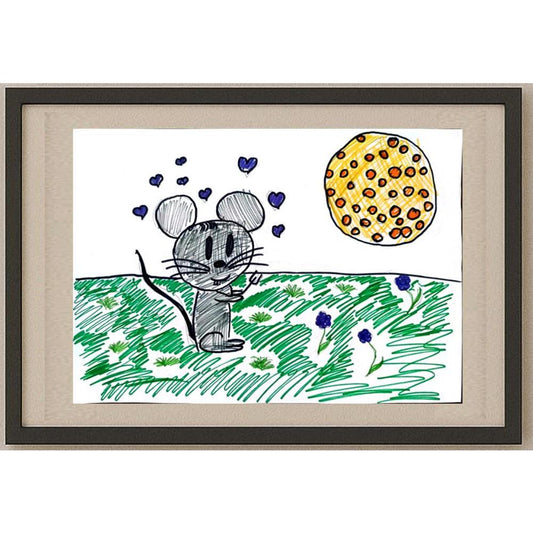 Zhenya Rebrina 29x21cm Orijinal Karikatür BOD02672