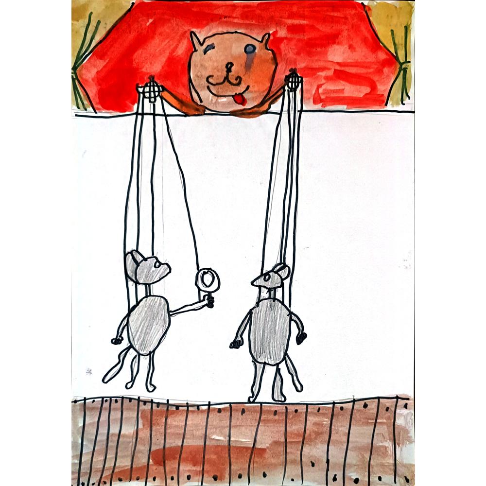 Khisamov Roma 29x21cm Orijinal Karikatür BOD02673