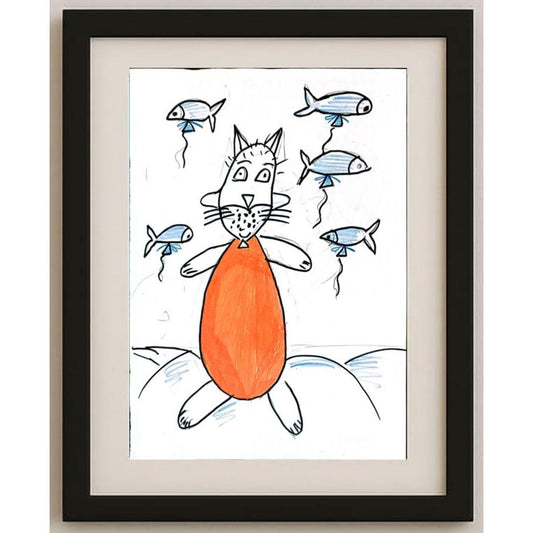 Basmannikova Sveta 29x21cm Orijinal Karikatür BOD02674