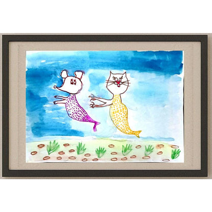 Arina Glolmolsina 29x21cm Orijinal Karikatür BOD02675