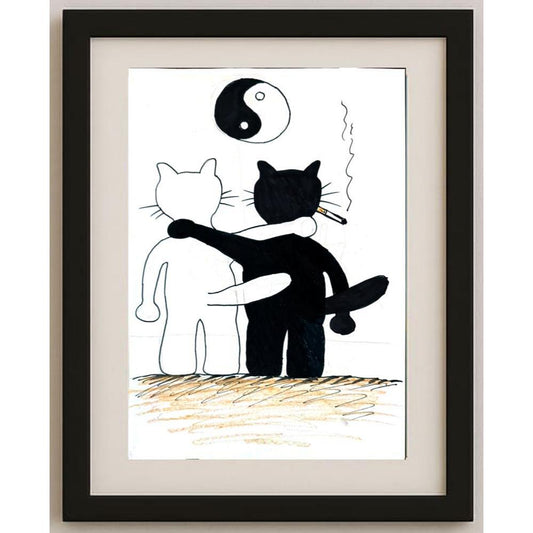 Andreychuk Andrey 29x21cm Orijinal Karikatür BOD02684