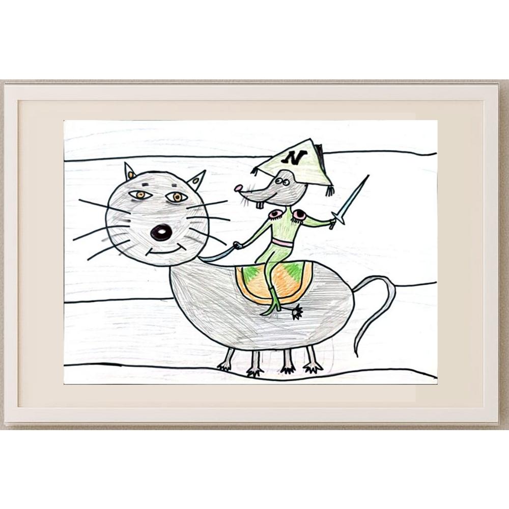 Palina Vica 29x21cm Orijinal Karikatür BOD02687