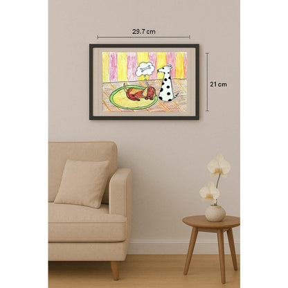 Sherbackova Dasha 29x21cm Orijinal Karikatür BOD02689