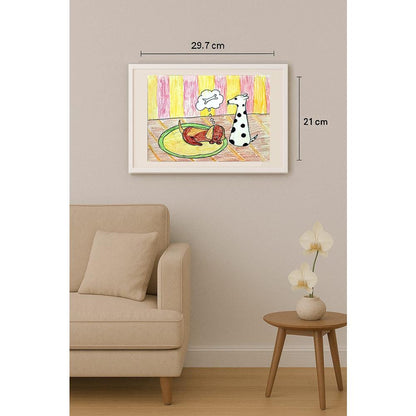 Sherbackova Dasha 29x21cm Orijinal Karikatür BOD02689
