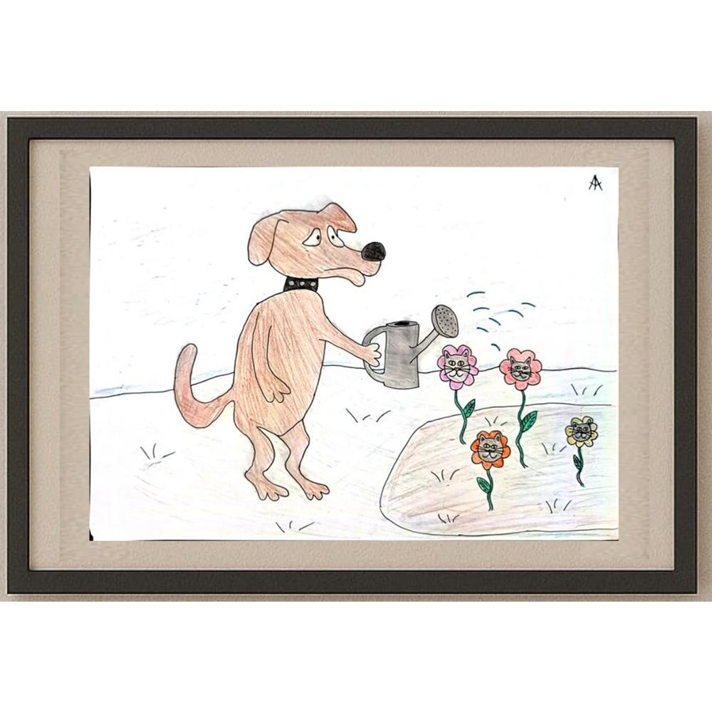 Andreychuk Andrey 29x21cm Orijinal Karikatür BOD02690