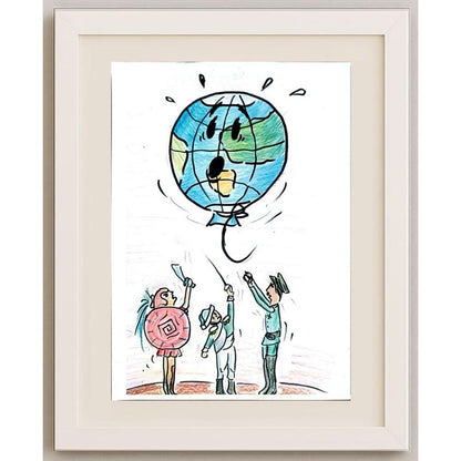 Repina Liza 29x21cm Orijinal Karikatür BOD02695