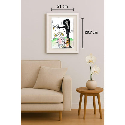 Zudov Danil 29x21cm Orijinal Karikatür BOD02705