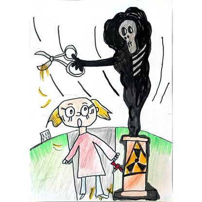 Zudov Danil 29x21cm Orijinal Karikatür BOD02705