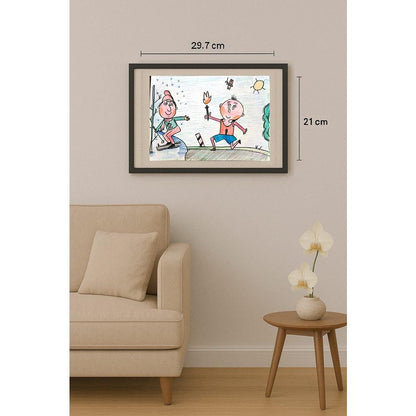 Milan Litovsky 29x21cm Orijinal Karikatür BOD02706