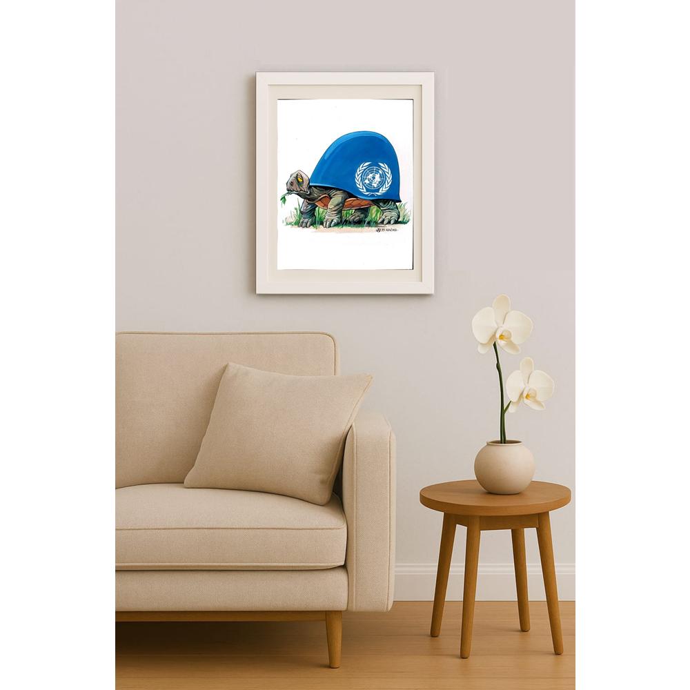 Miroskaw Kuzma 32x25cm Orijinal Karikatür BOD02713