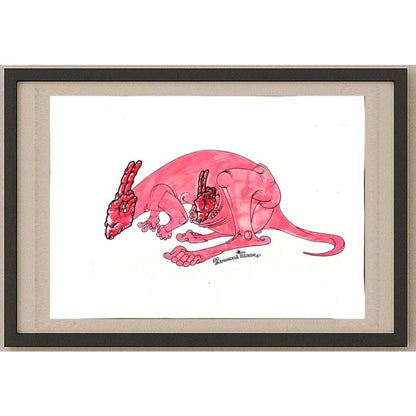Goran Celicanin 32x21cm Orijinal Karikatür BOD02722