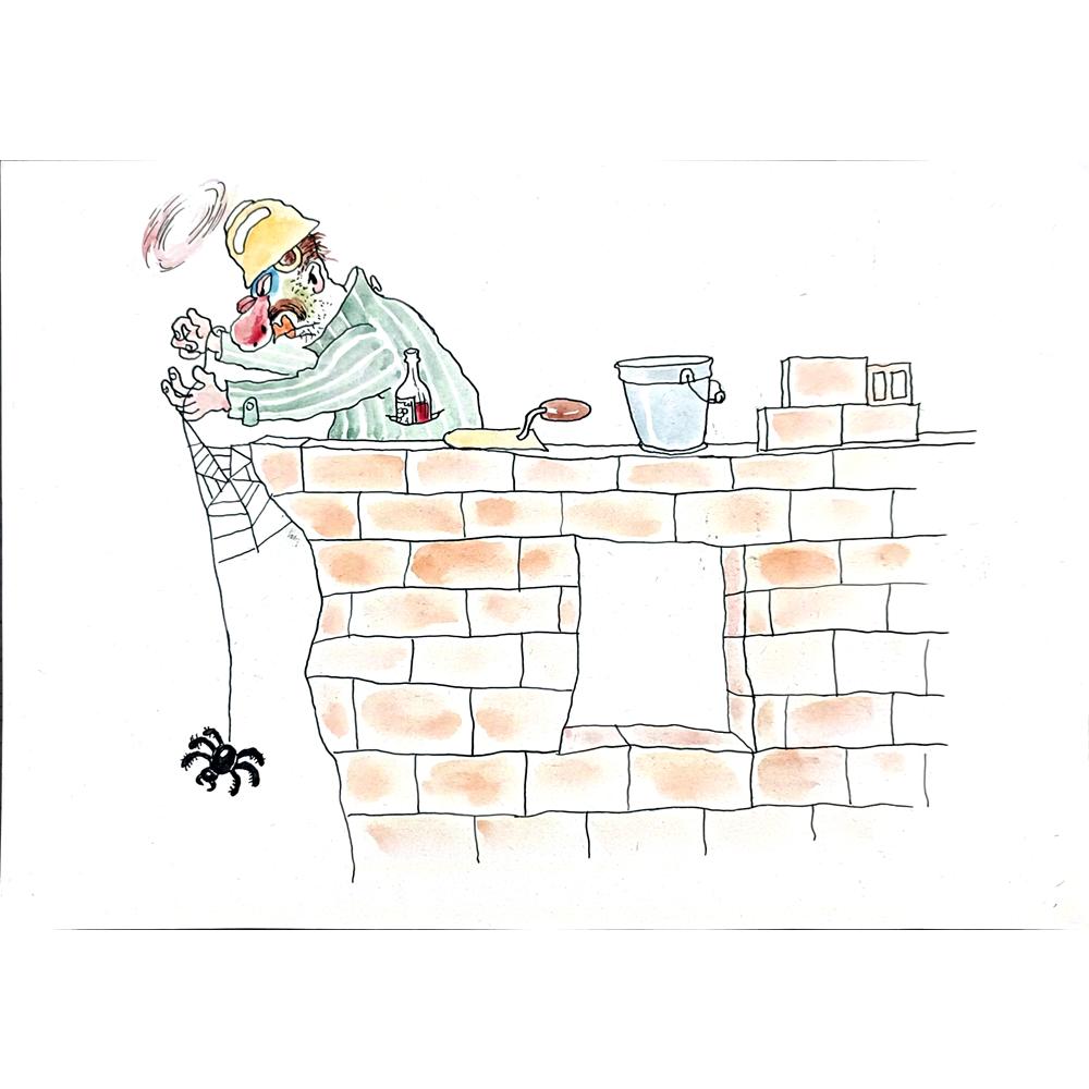 Ivailo Tsvetkov 29x21cm Orijinal Karikatür BOD02728