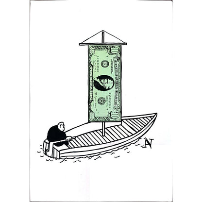 Andrey Sejan 29x21cm Orijinal Karikatür BOD02737