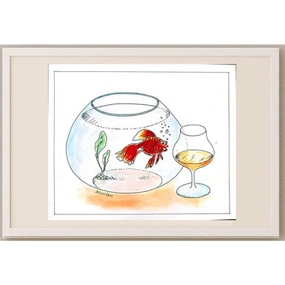Frantisek Bojnican 25x21cm Orijinal Karikatür BOD02738
