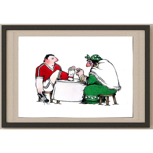Sergey Khasabov 29x21cm Orijinal Karikatür BOD02741