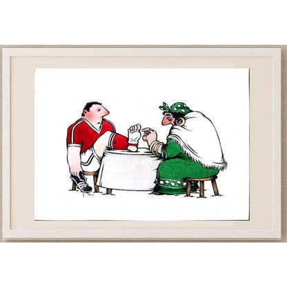 Sergey Khasabov 29x21cm Orijinal Karikatür BOD02741