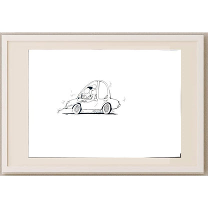 Mahzade Hamid Reza 29x21cm Orijinal Karikatür BOD02788