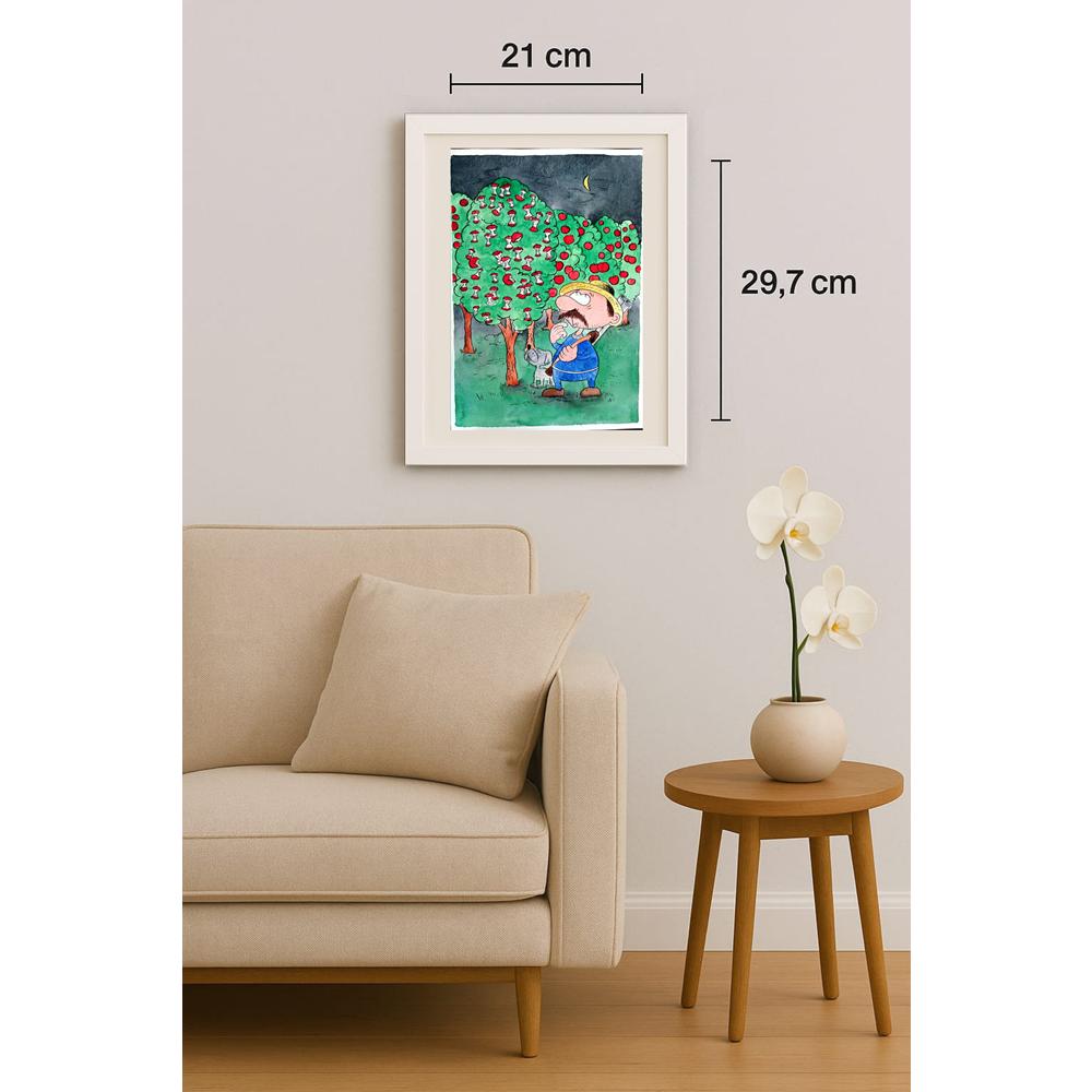 Bogdanov Victor 29x21cm Orijinal Karikatür BOD02806