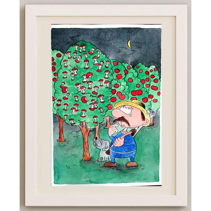 Bogdanov Victor 29x21cm Orijinal Karikatür BOD02806