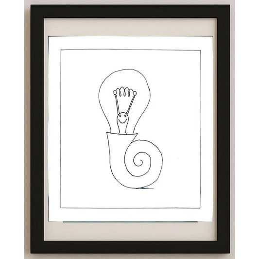 Mugtaba Azarkheil 13x13cm Orijinal Karikatür BOD02814