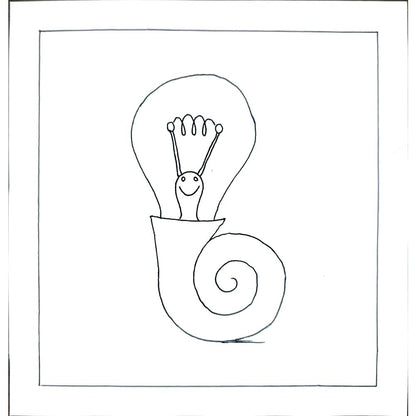 Mugtaba Azarkheil 13x13cm Orijinal Karikatür BOD02814