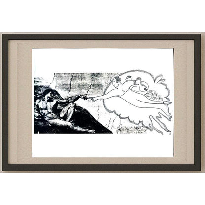 Unknown 29x21cm Orijinal Karikatür BOD02818